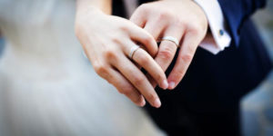 wedding rings shows marital agreement