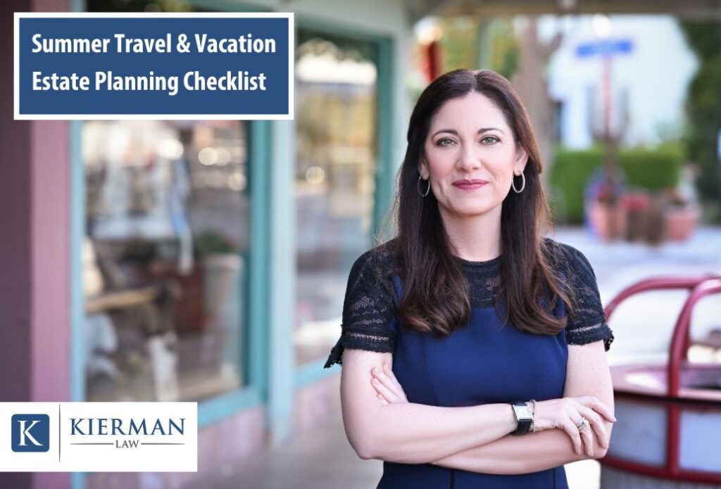 Summer Travel & Vacation Estate Planning Checklist